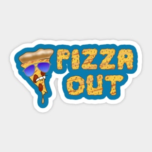 Pizza Out Sticker